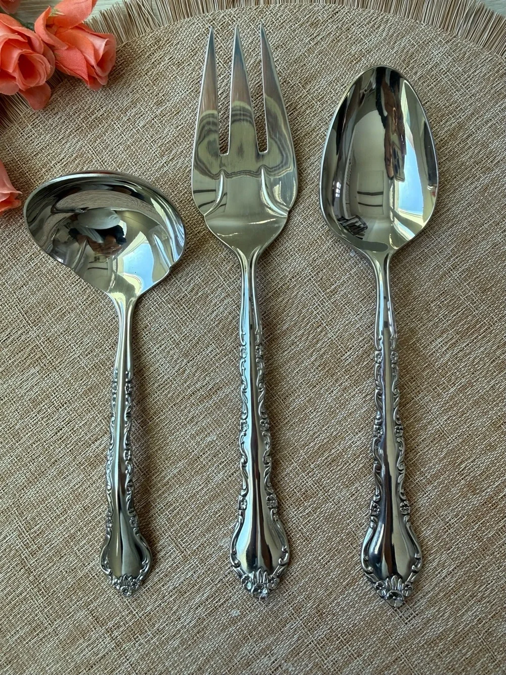 Gigi (Stainless) by INTERNATIONAL SILVER retired New  Set Utensils